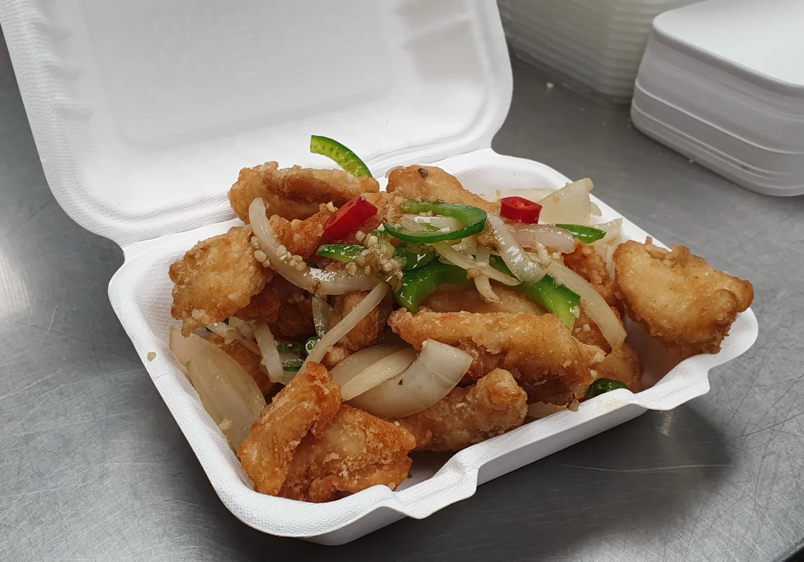 salt and pepper chicken